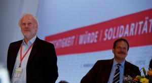 Jürgen Holz und Frank Bsirske